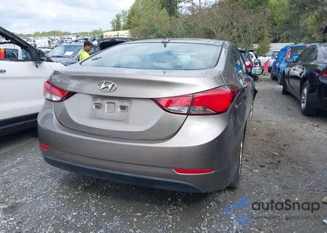 2014 Hyundai Elantra Se from USA, damaged, VIN 5NPDH4AE5EH541776